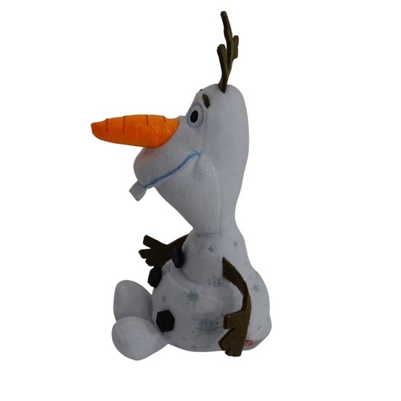 2019 Disney Ty Sparkle Olaf  Stuffed Animal Plush Soft Toy 6.5 in NO Hang Tags - Picture 3 of 9